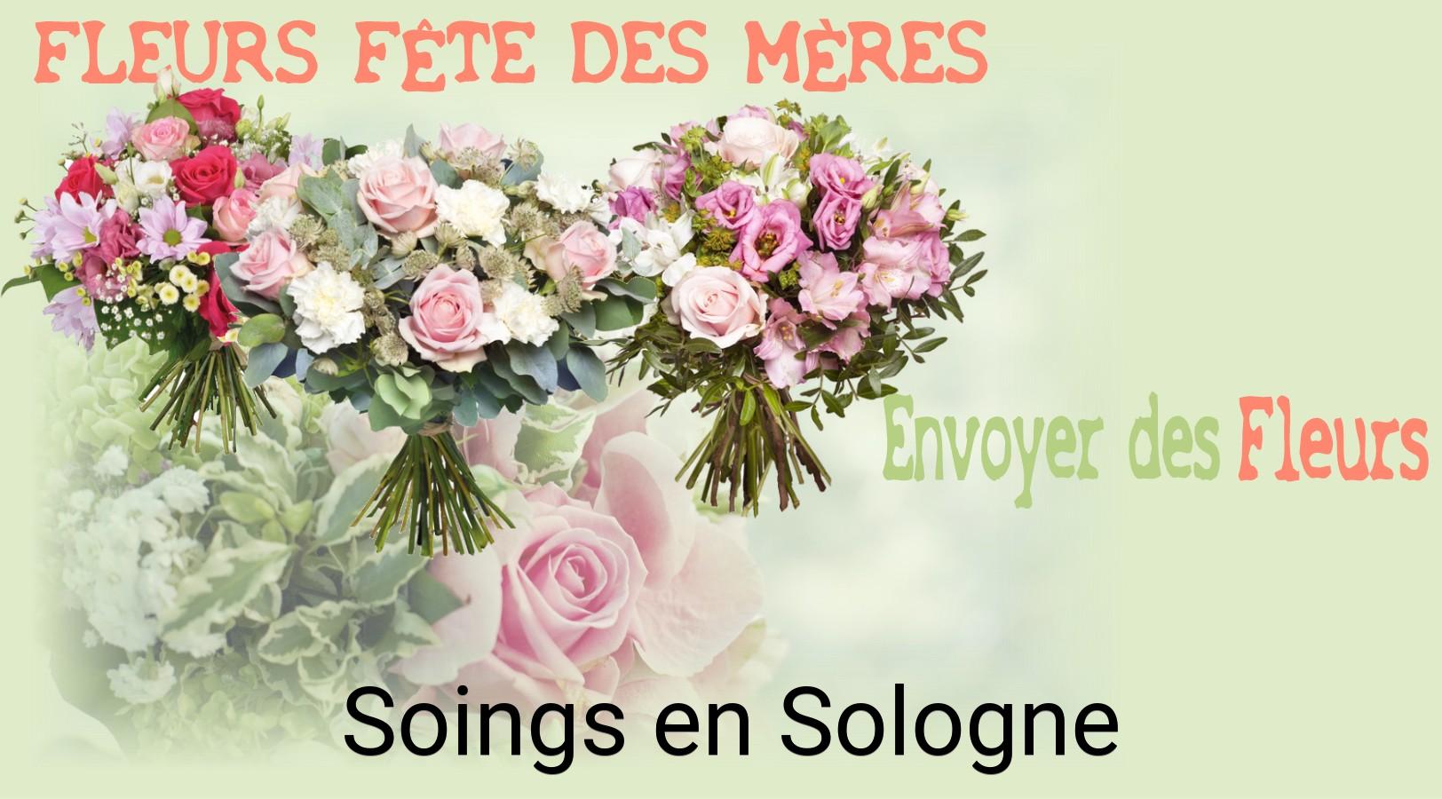 Bouquet de Fête des Mères livré à Soings-en-Sologne